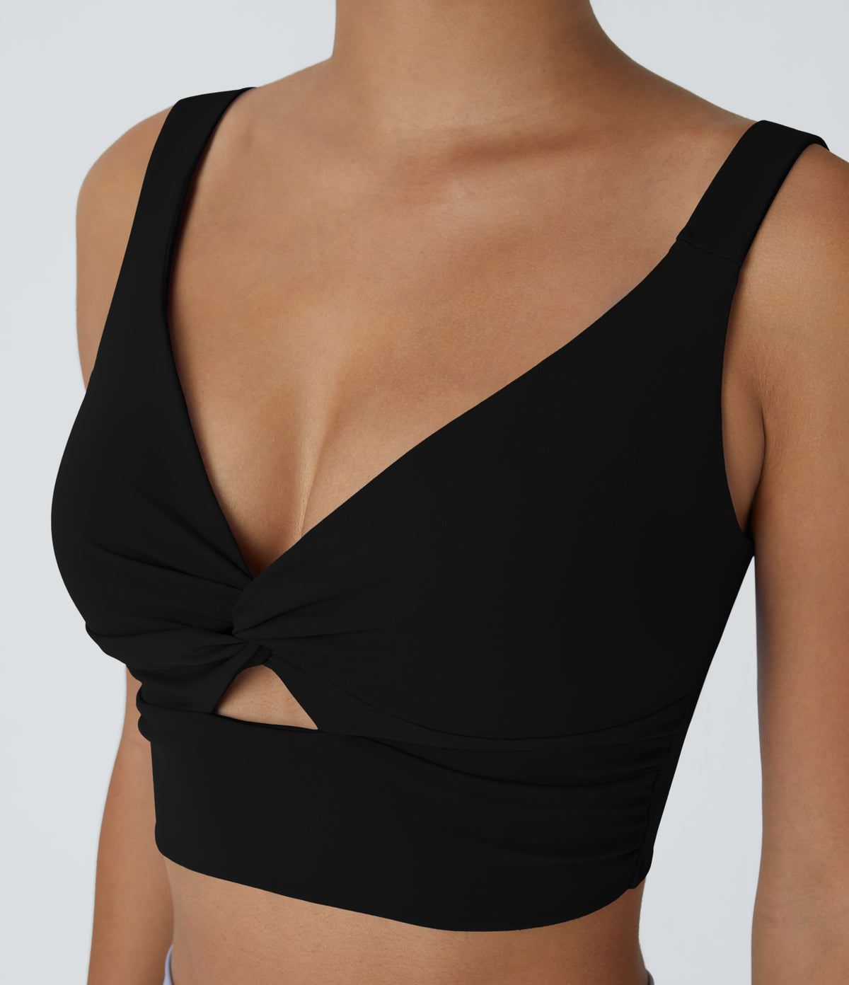 Fleur Sports Bra — Black