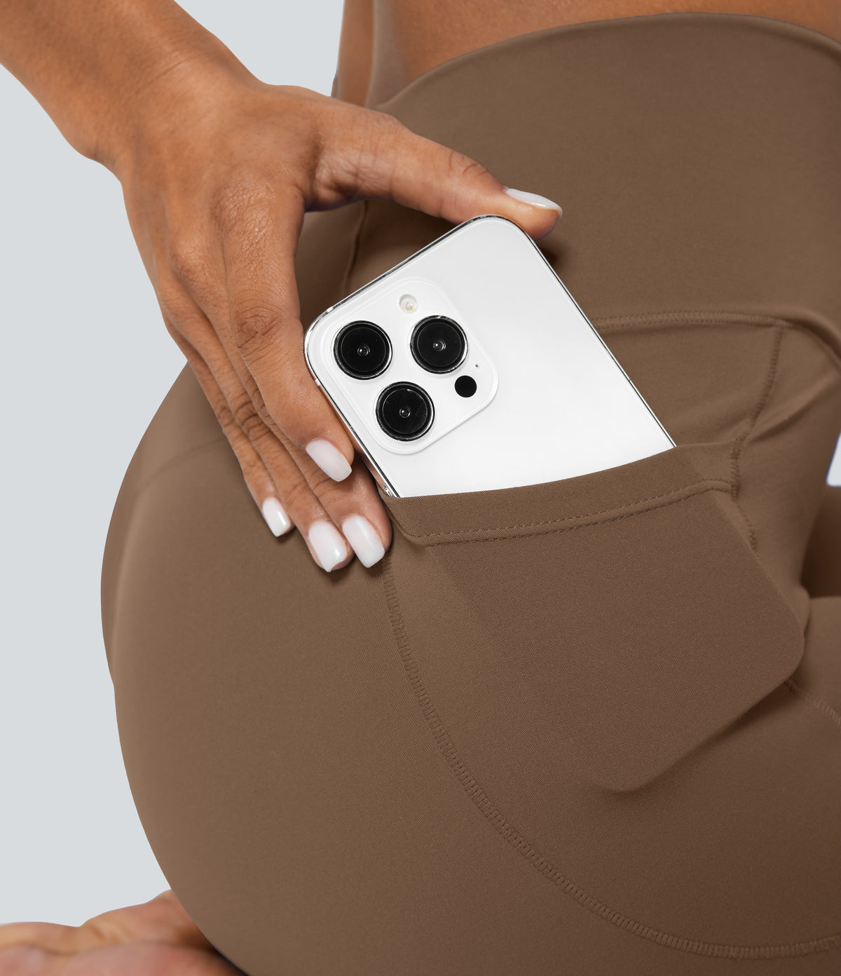 Petal Legging — Steel Gray