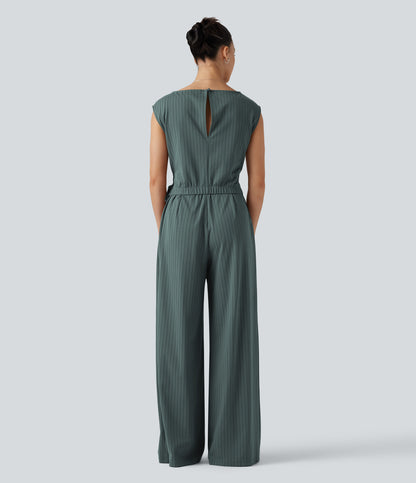 Rosalind Jumpsuit — Cloud Shadow