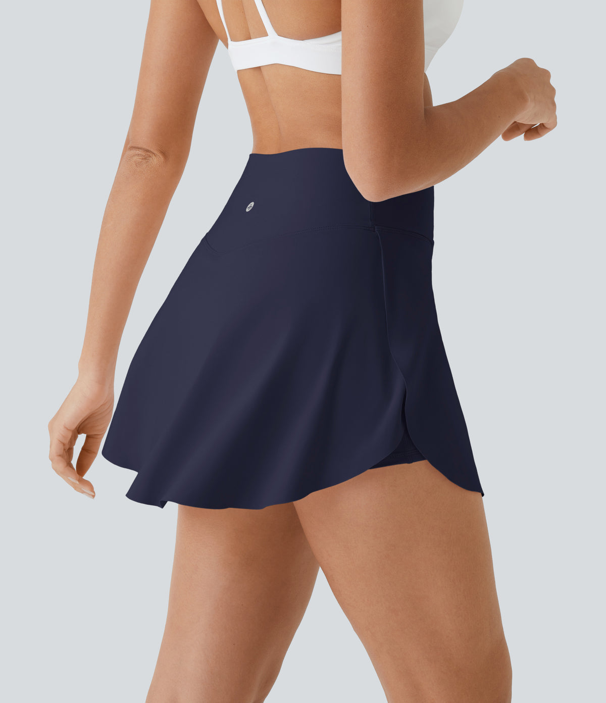 Aurea Skirt — Chambray Blue