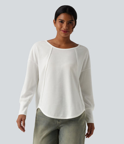 Ember Long-Sleeve Top — White