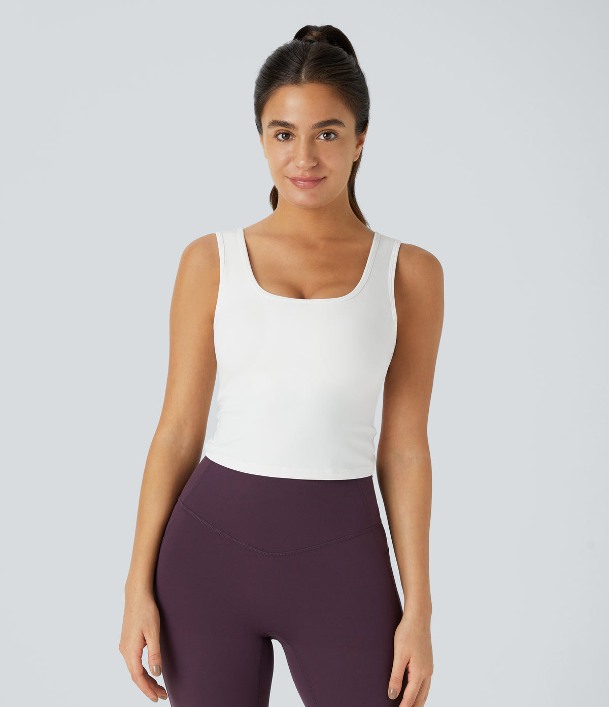 Ballet Tank — Deep Wine