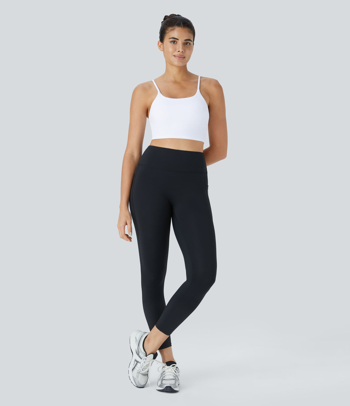 Luma Crop Top — Primrose Pink
