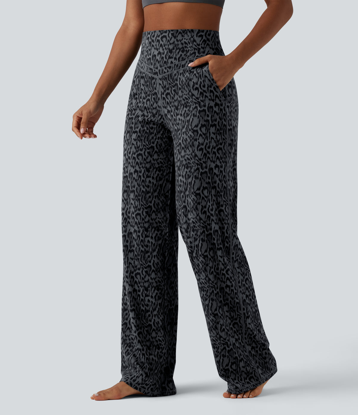 Nina Pants — Shadow Leopard
