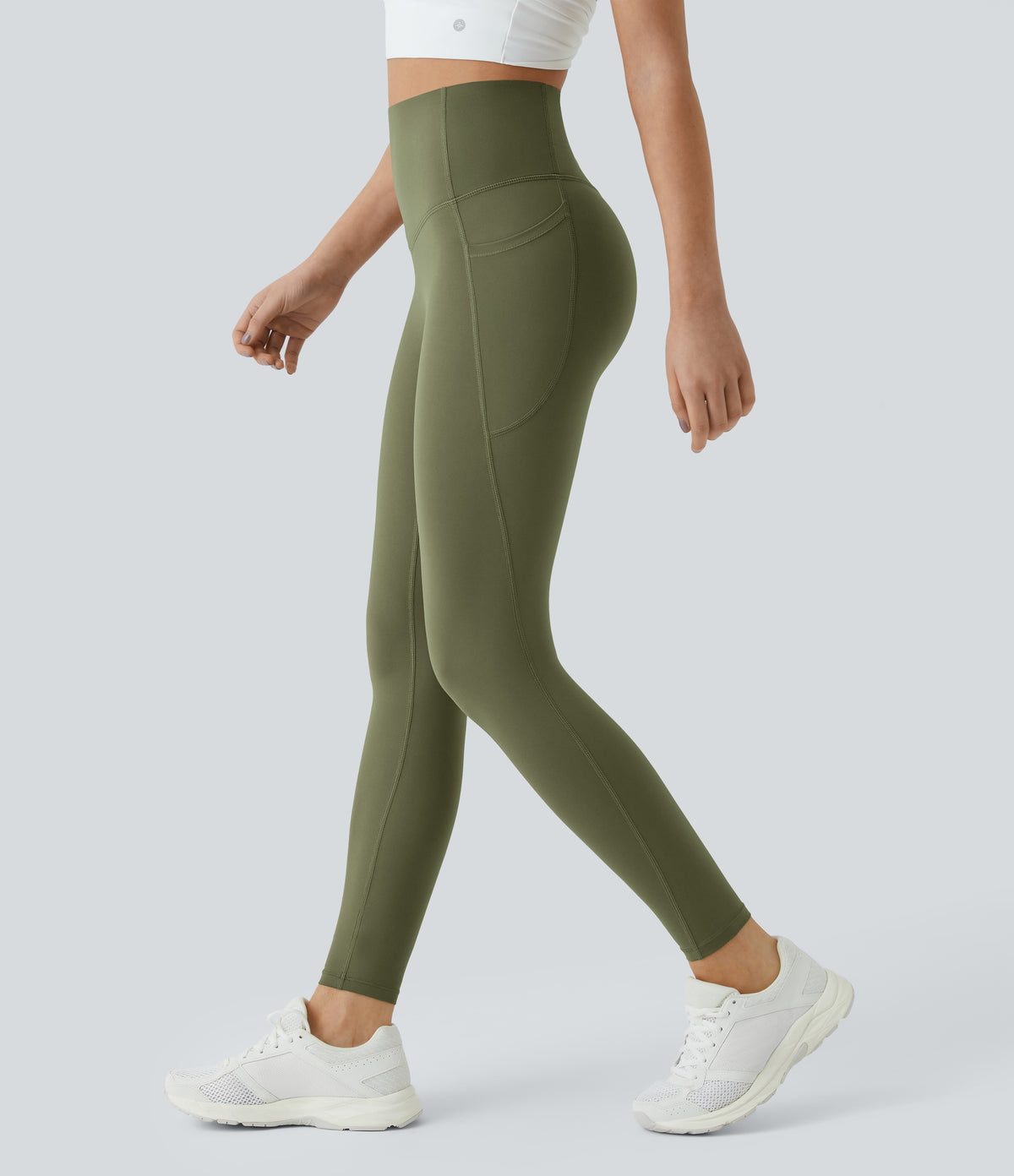 Bloom Legging — Silent Blue