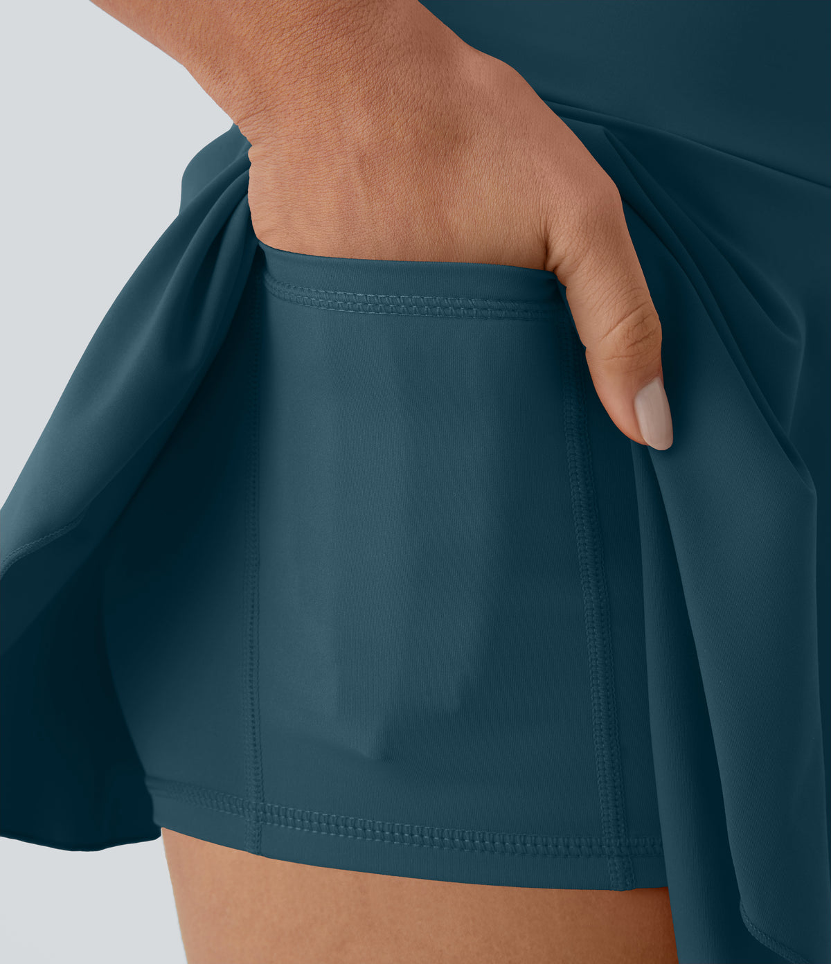 Fleur Skirt — Iris Flower Purple