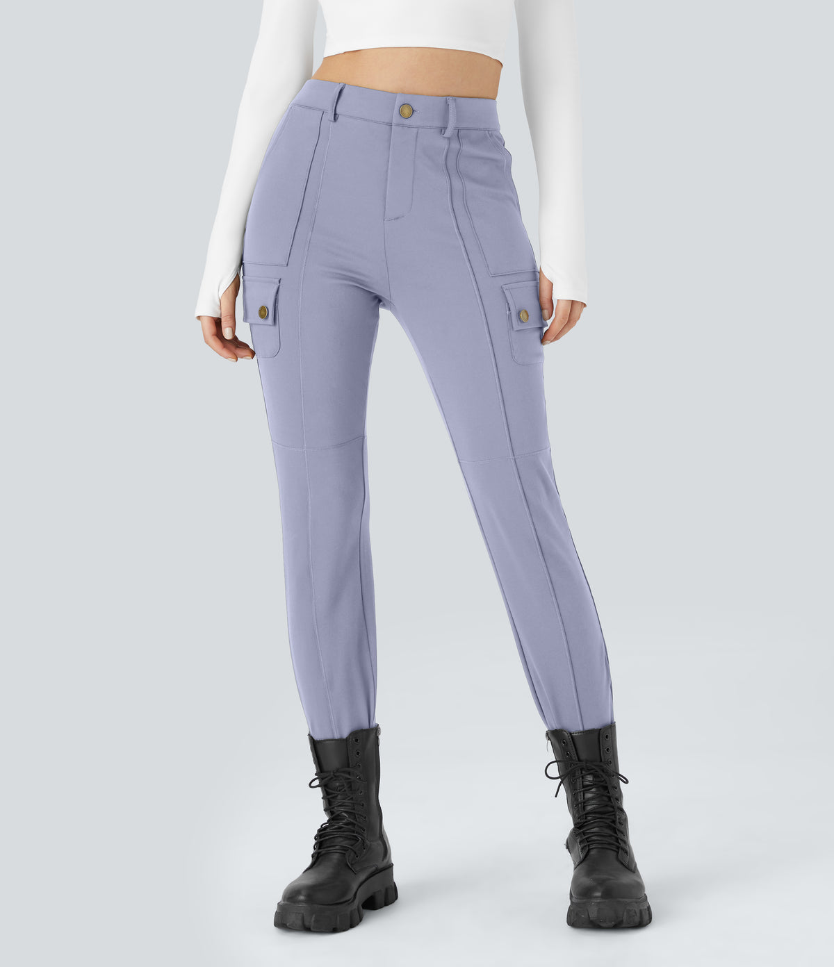 Cassia Pants — Icelandic Blue