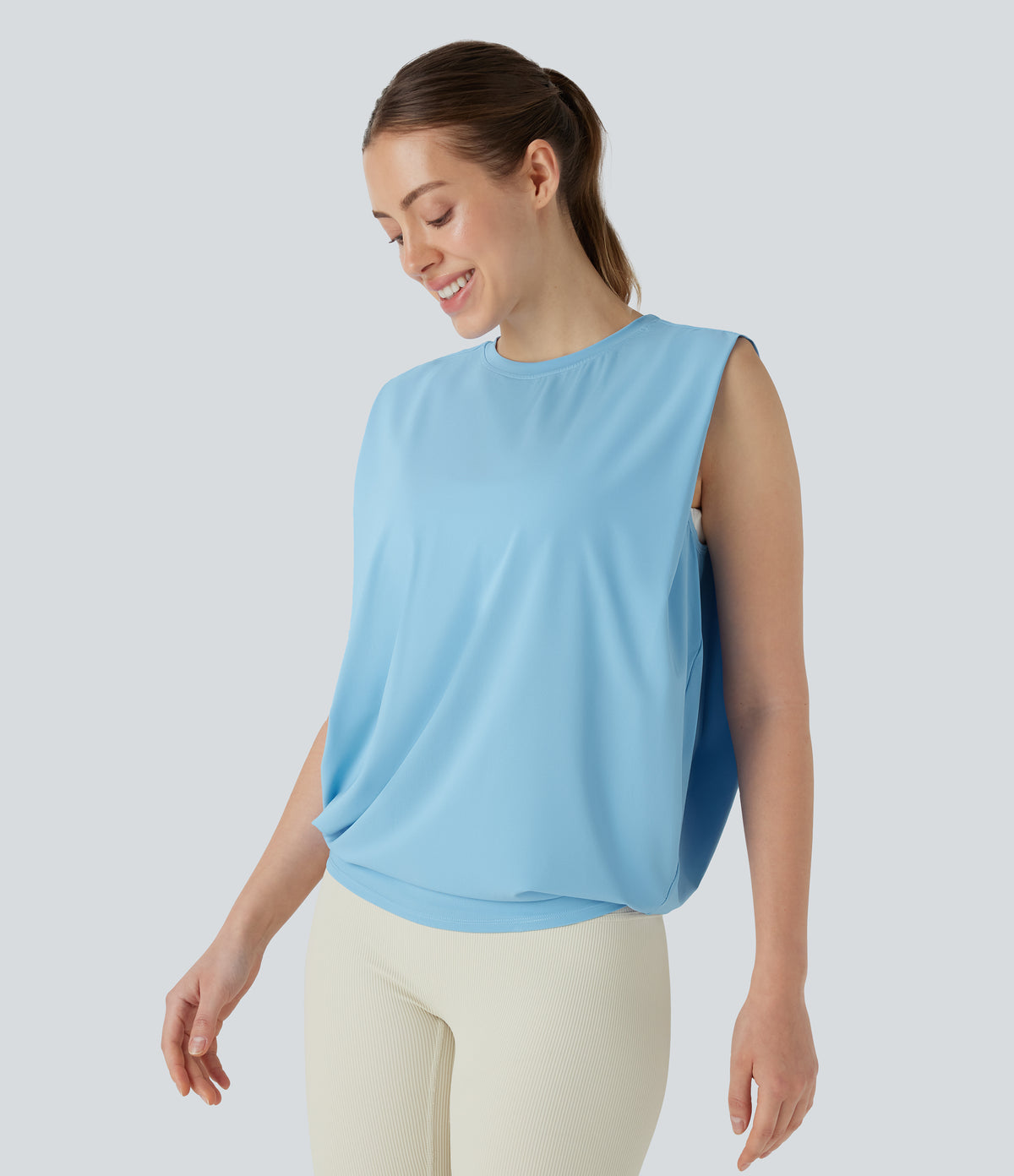 Lucia Tank — Sky Blue