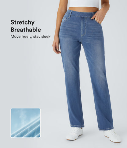 Cleo Jeans — Blue Spruce Denim