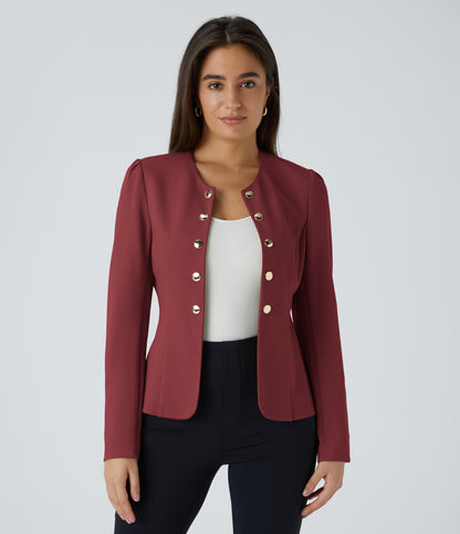 Faye Blazer — Burnt Russet
