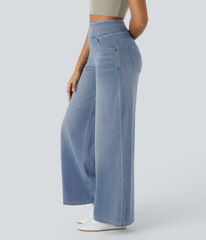 Calista Jeans — Gray Blue Denim
