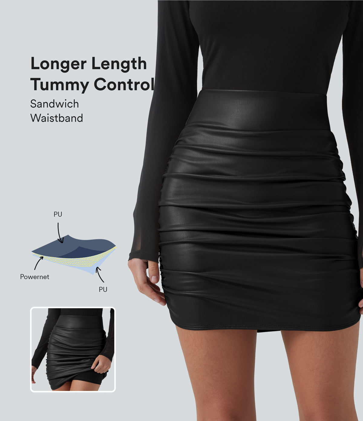 Nerine Skirt — Black