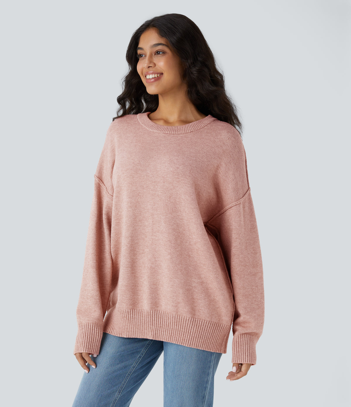 Marlow Sweater — Peachskin