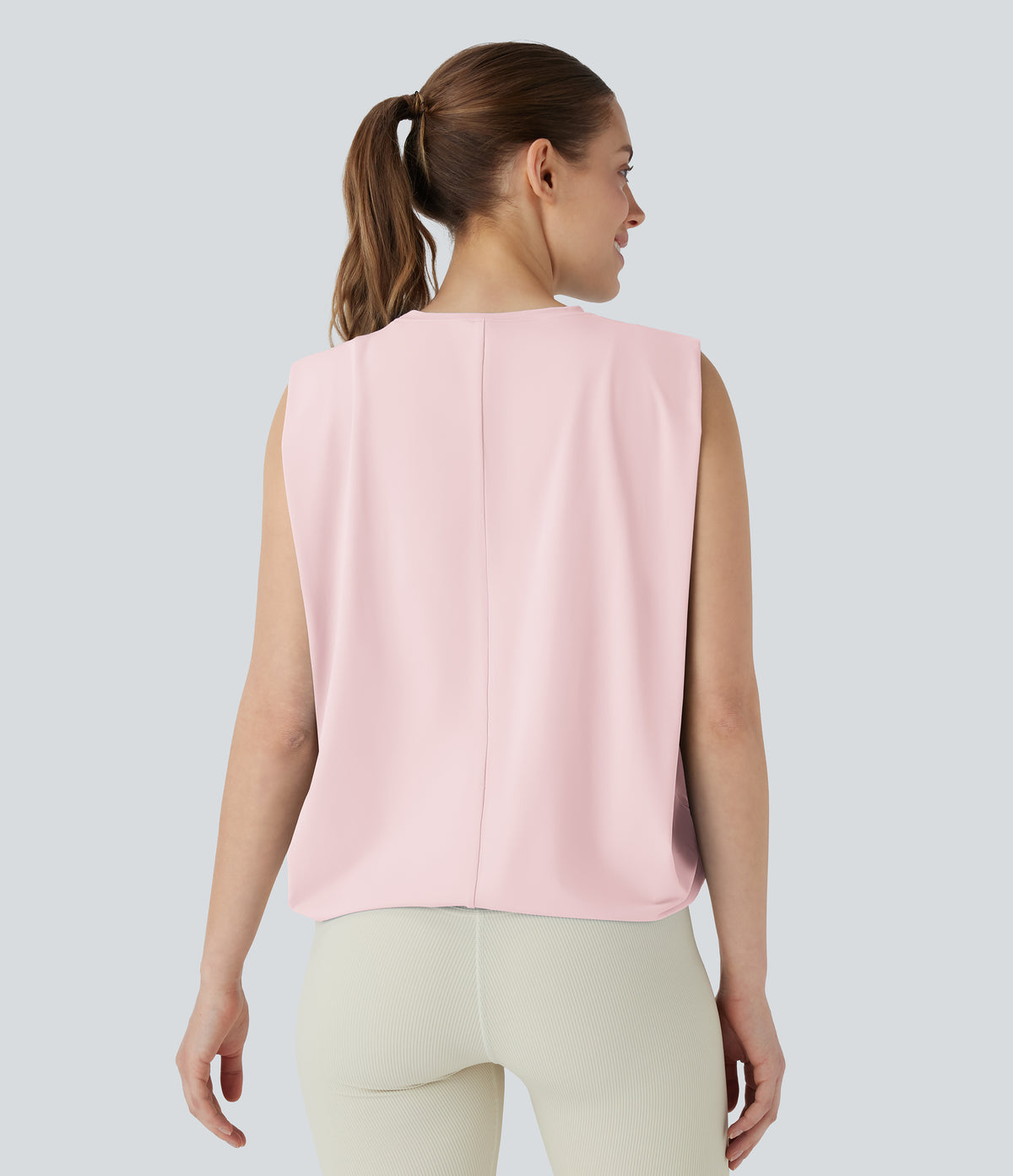 Lucia Tank — Primrose Pink