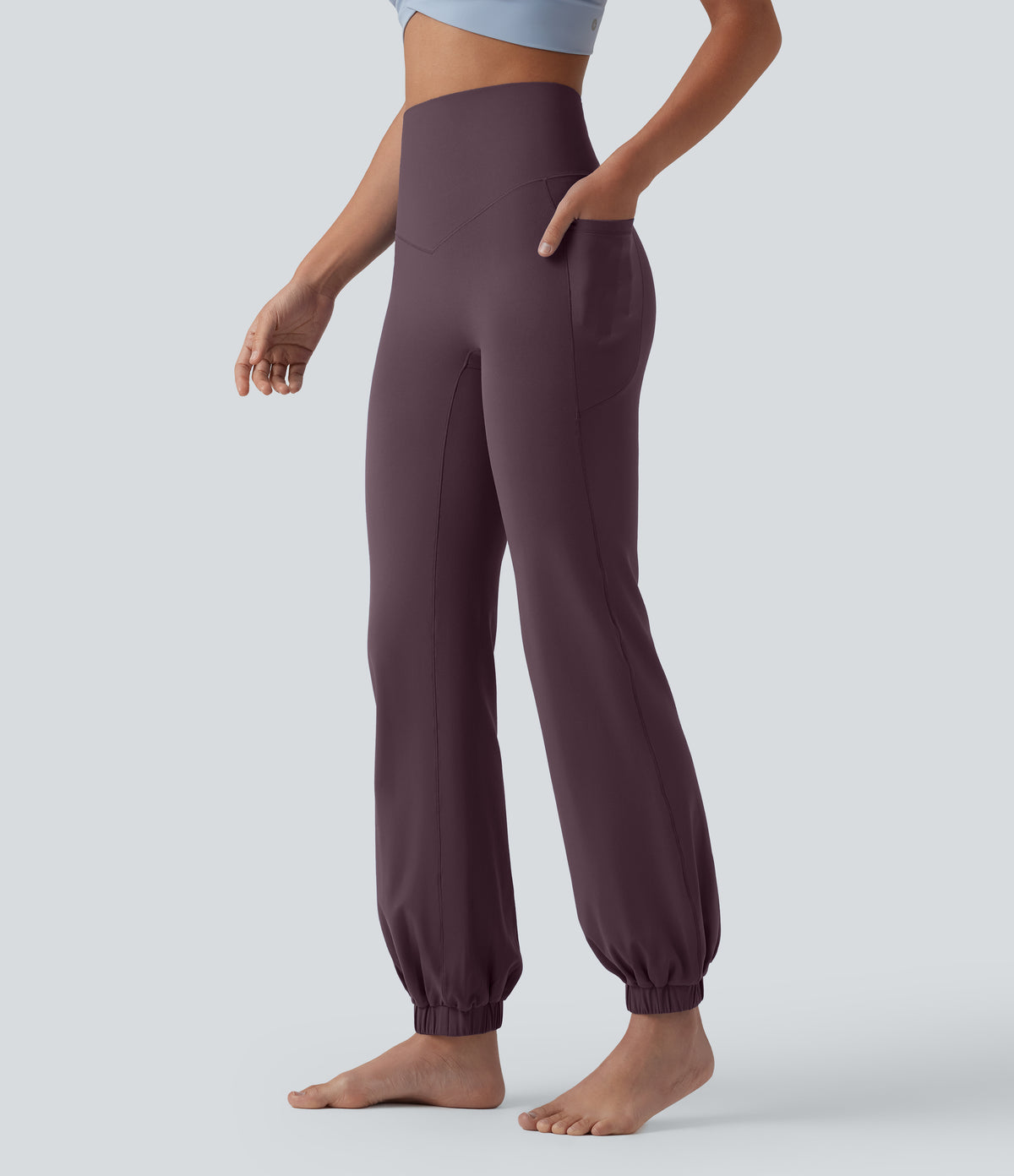 Saskia Jogger — Dusky Evening purple