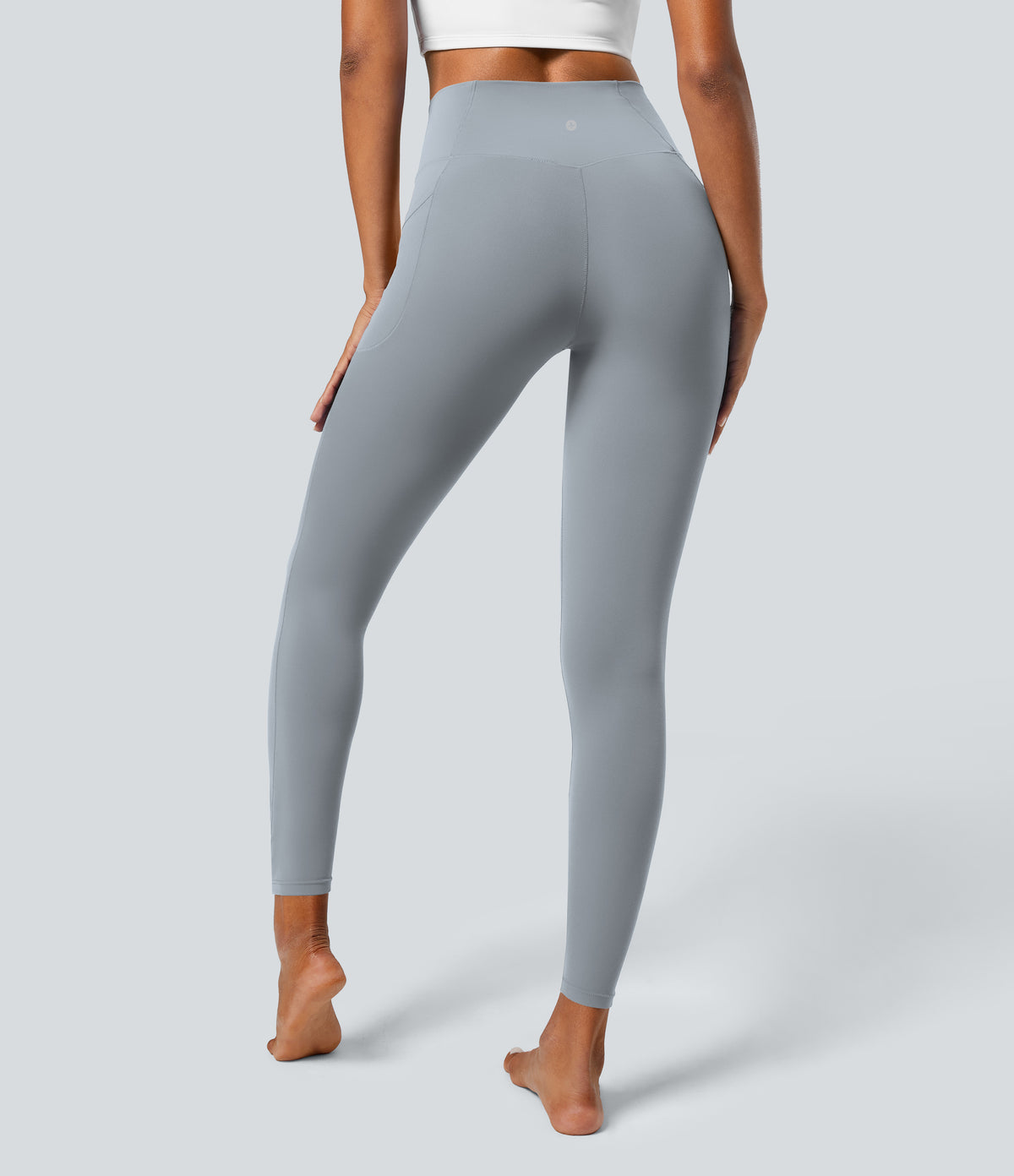 Petal Legging — Red Mahogany