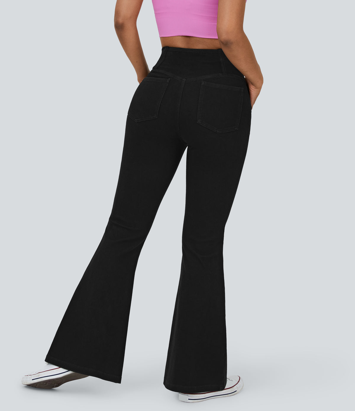 Lana Jeans — Black Denim