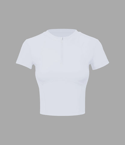 Romy Zip Top — Black