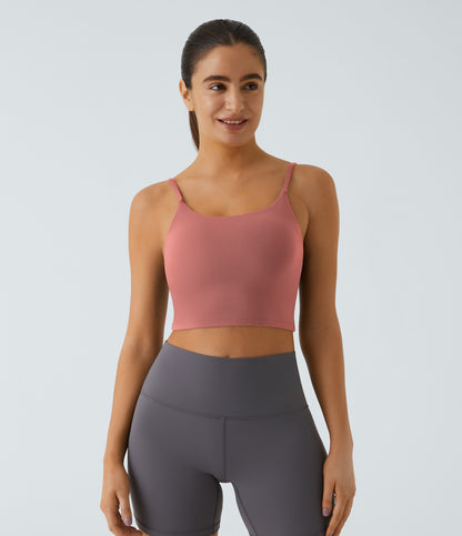 Luma Crop Top — Woodsmoke