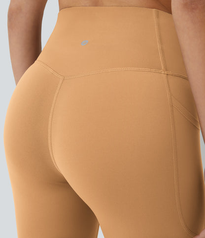 Bloom Legging — Blue Flower Gray