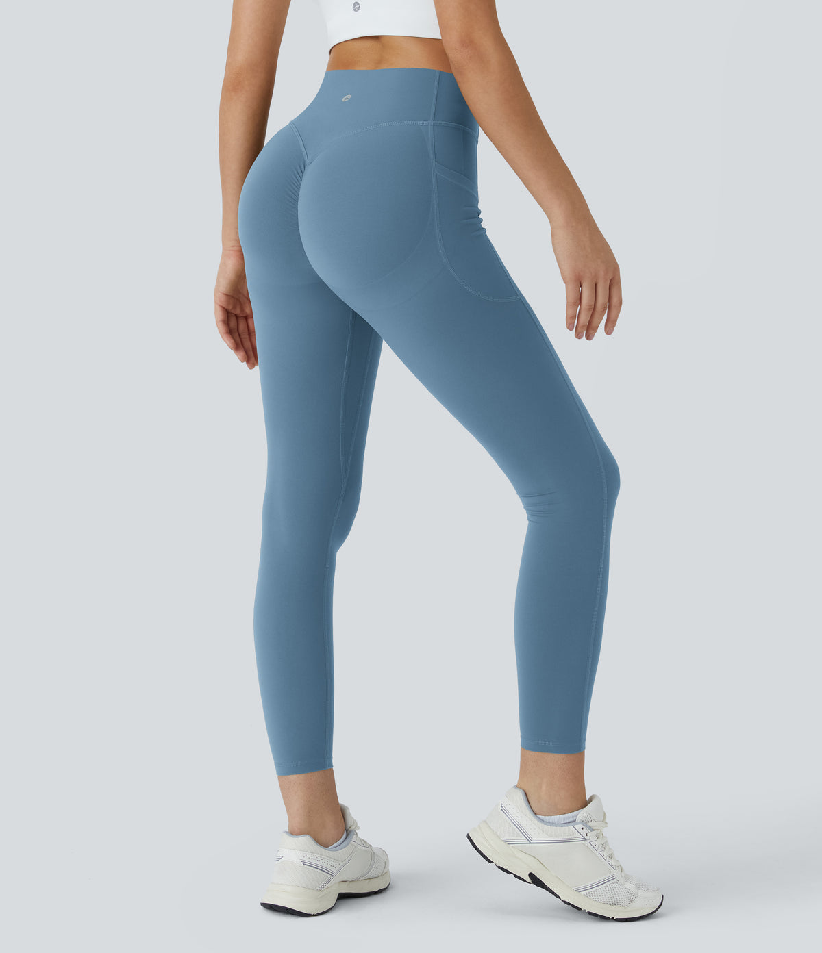 Amara Legging — Whale Blue
