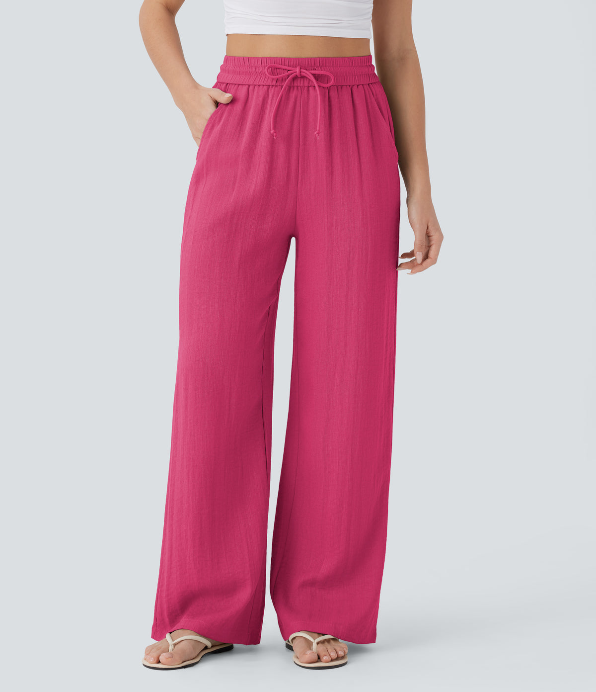 Lavinia Pants — Raspberry Sorbet