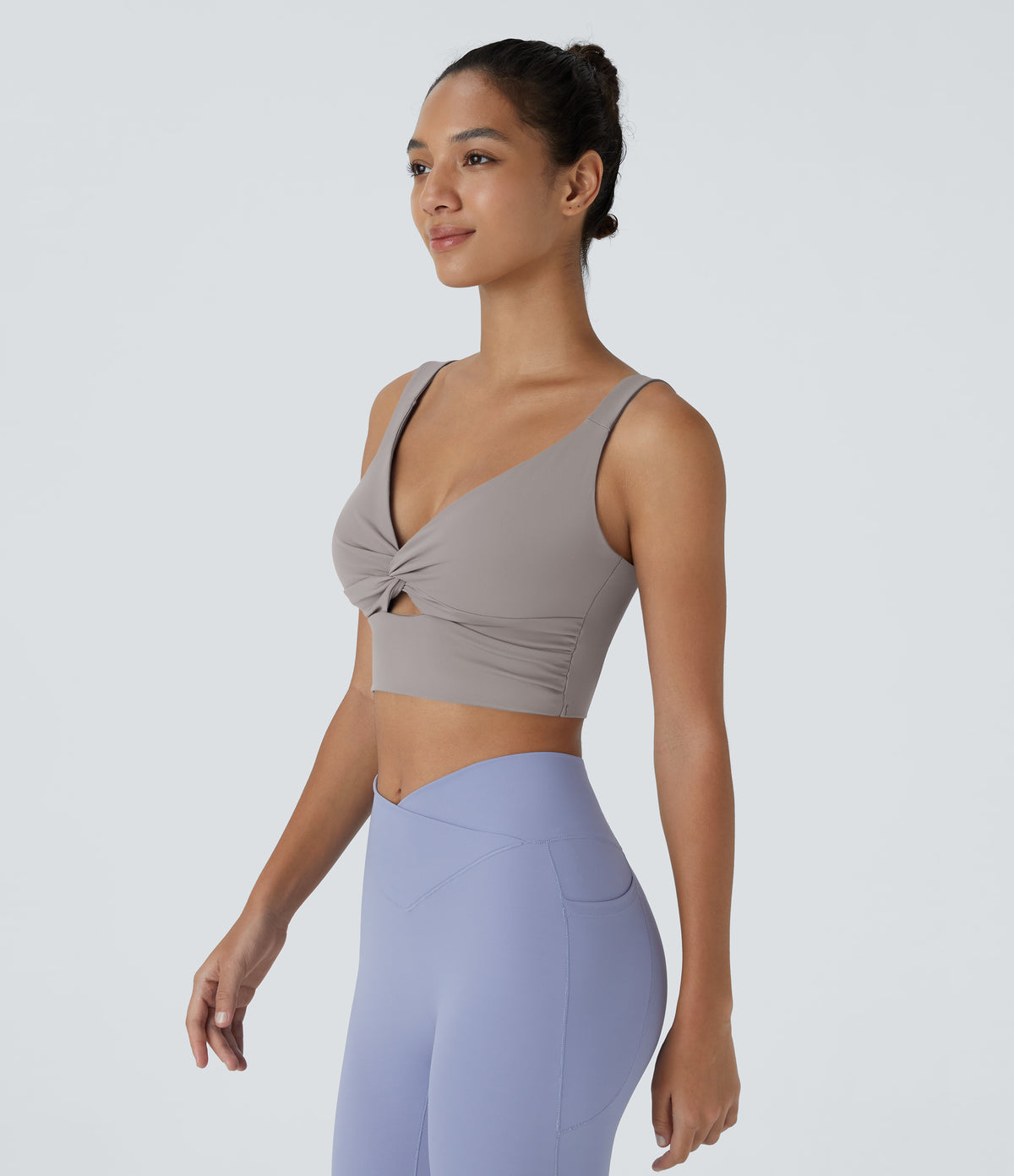 Fleur Sports Bra — Mars Red