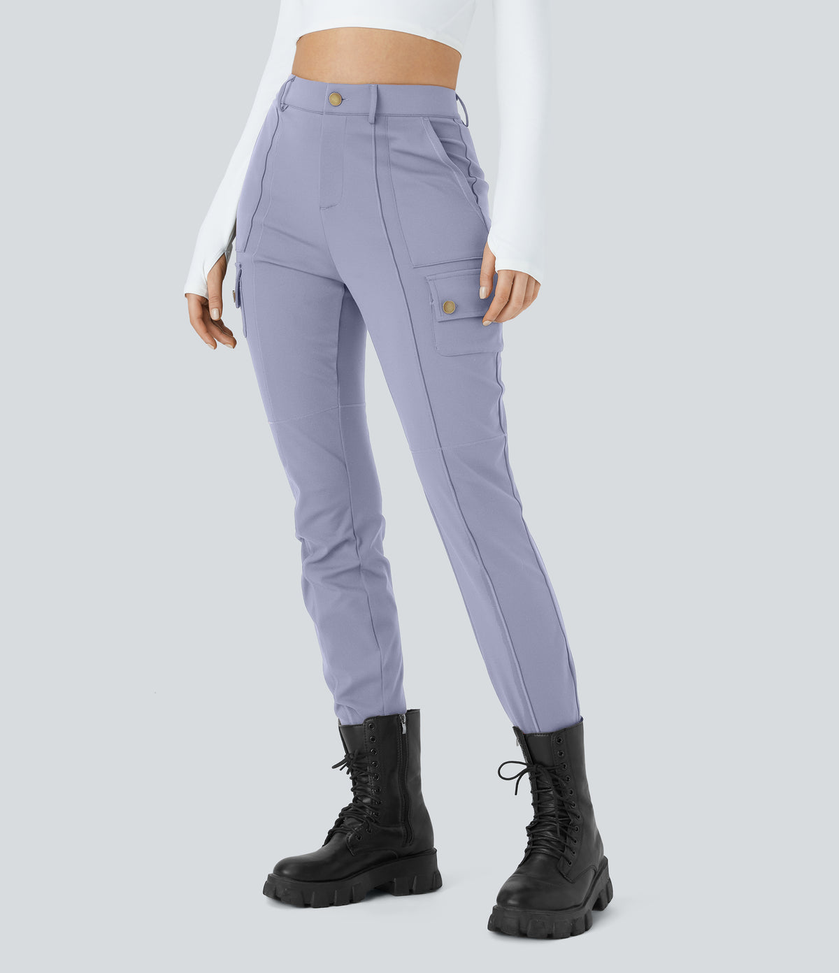 Cassia Pants — Icelandic Blue