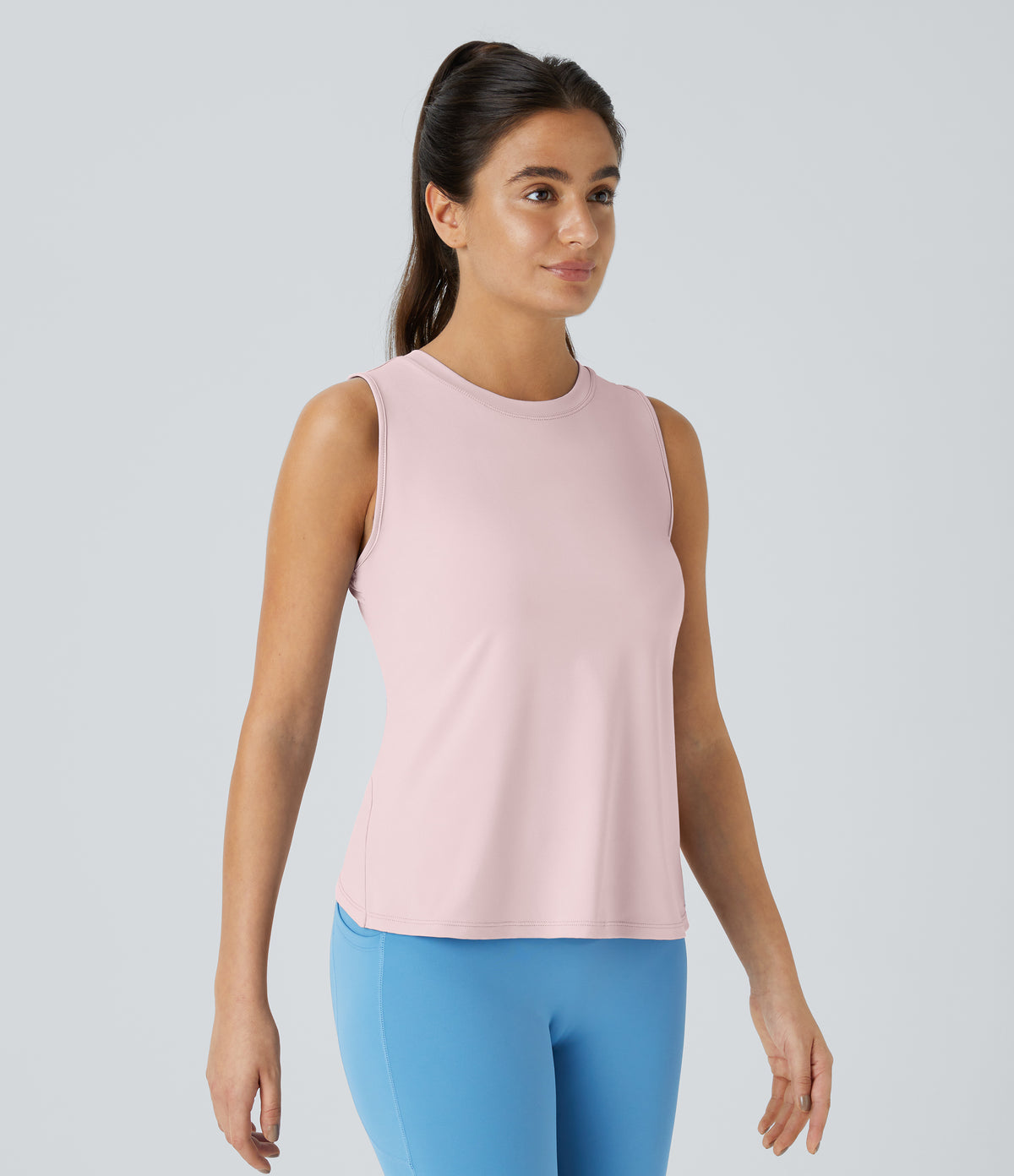 Estelle Tank — Pale Lilac
