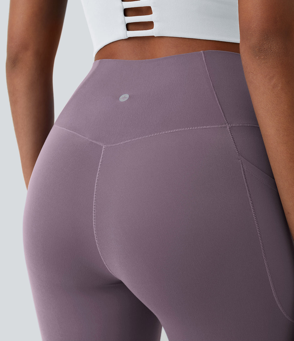 Petal Legging — Warm Mid Blue