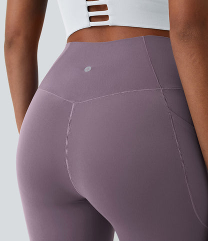 Petal Legging — Warm Mid Blue
