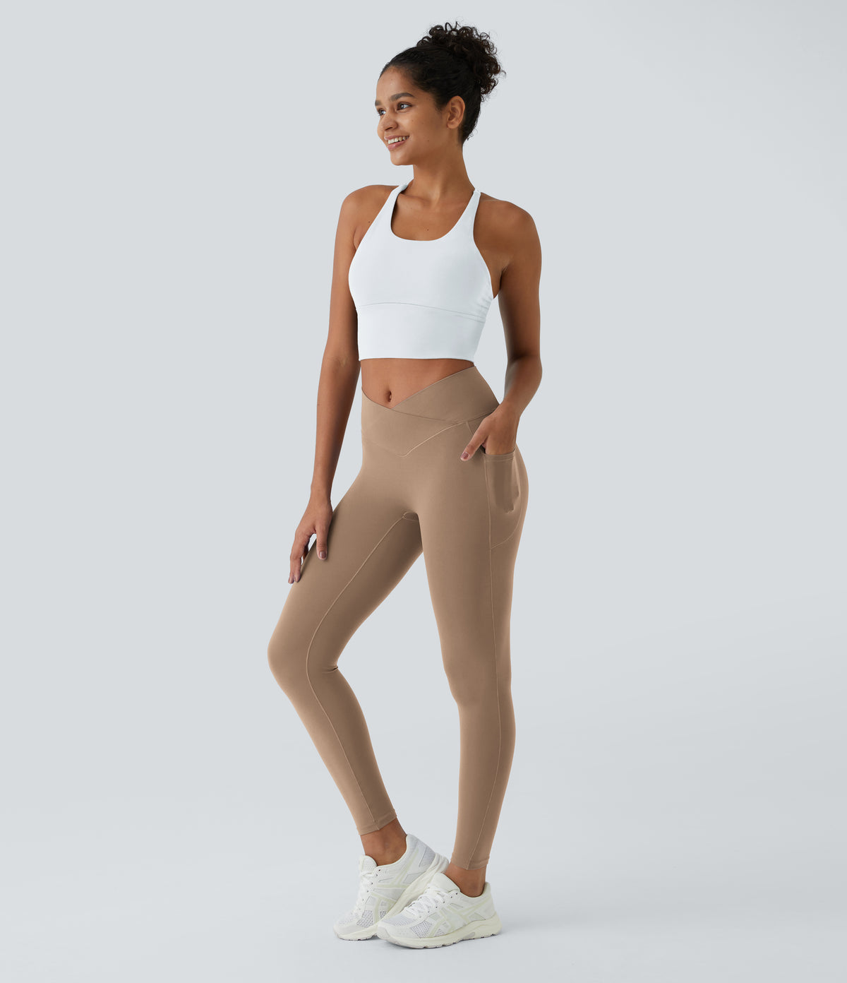 Petal Legging — Xenon Blue