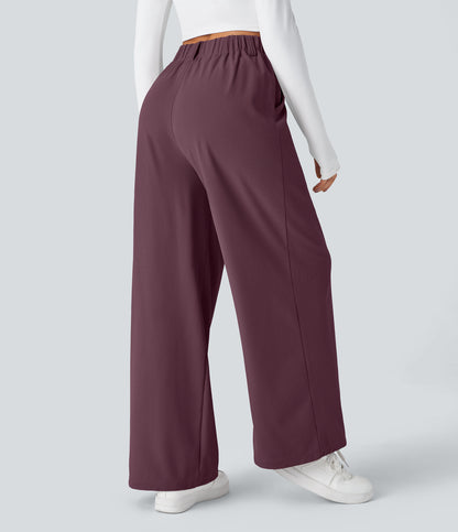 Aurora Pants — Plum Wine