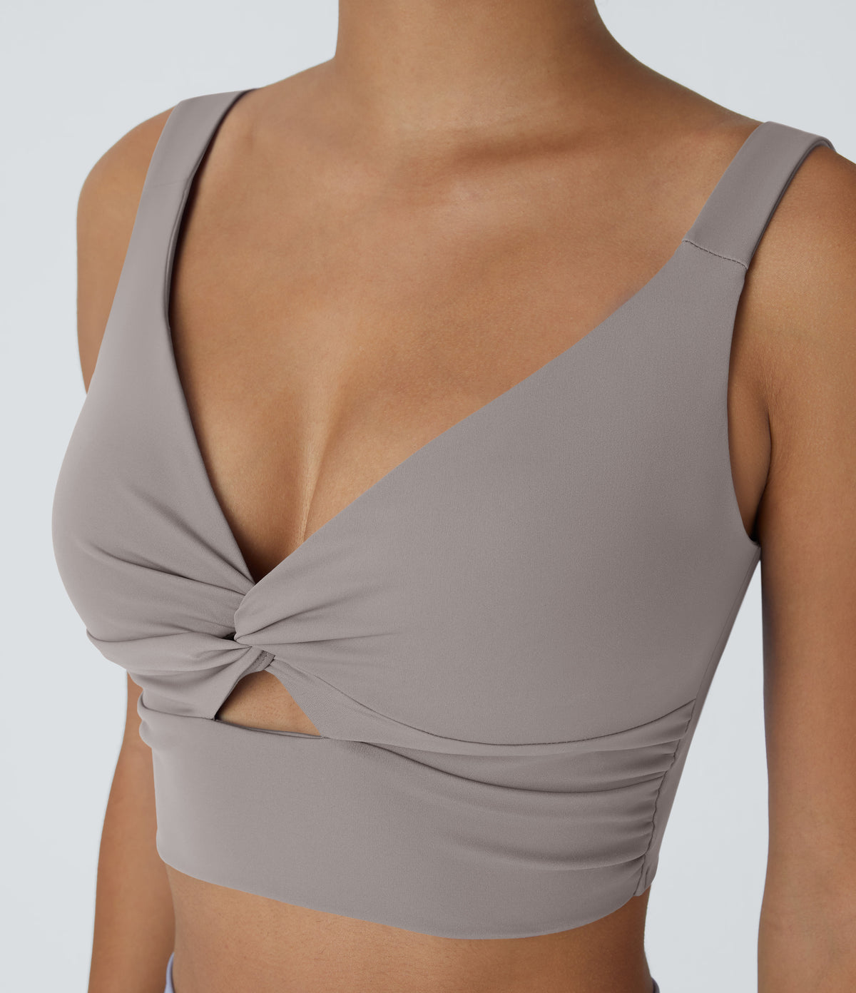Fleur Sports Bra — Mars Red