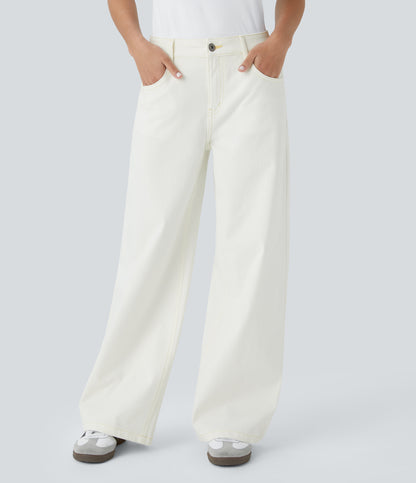 Moira Jeans — Beige Denim
