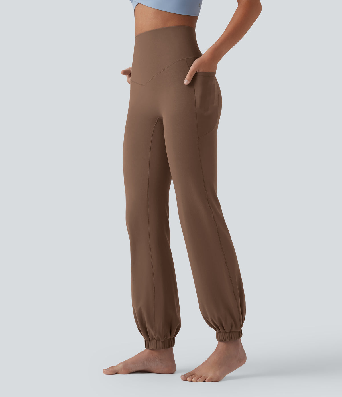 Saskia Jogger — Soft Silt