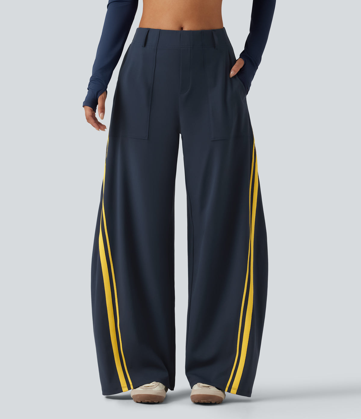 Talia Pants — Midnight Blue