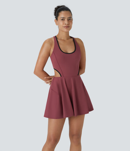 Orla Dress — Cordovan