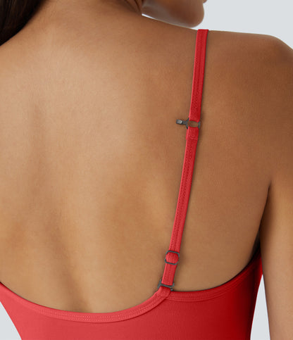 Lyra Dress — Red Mahogany