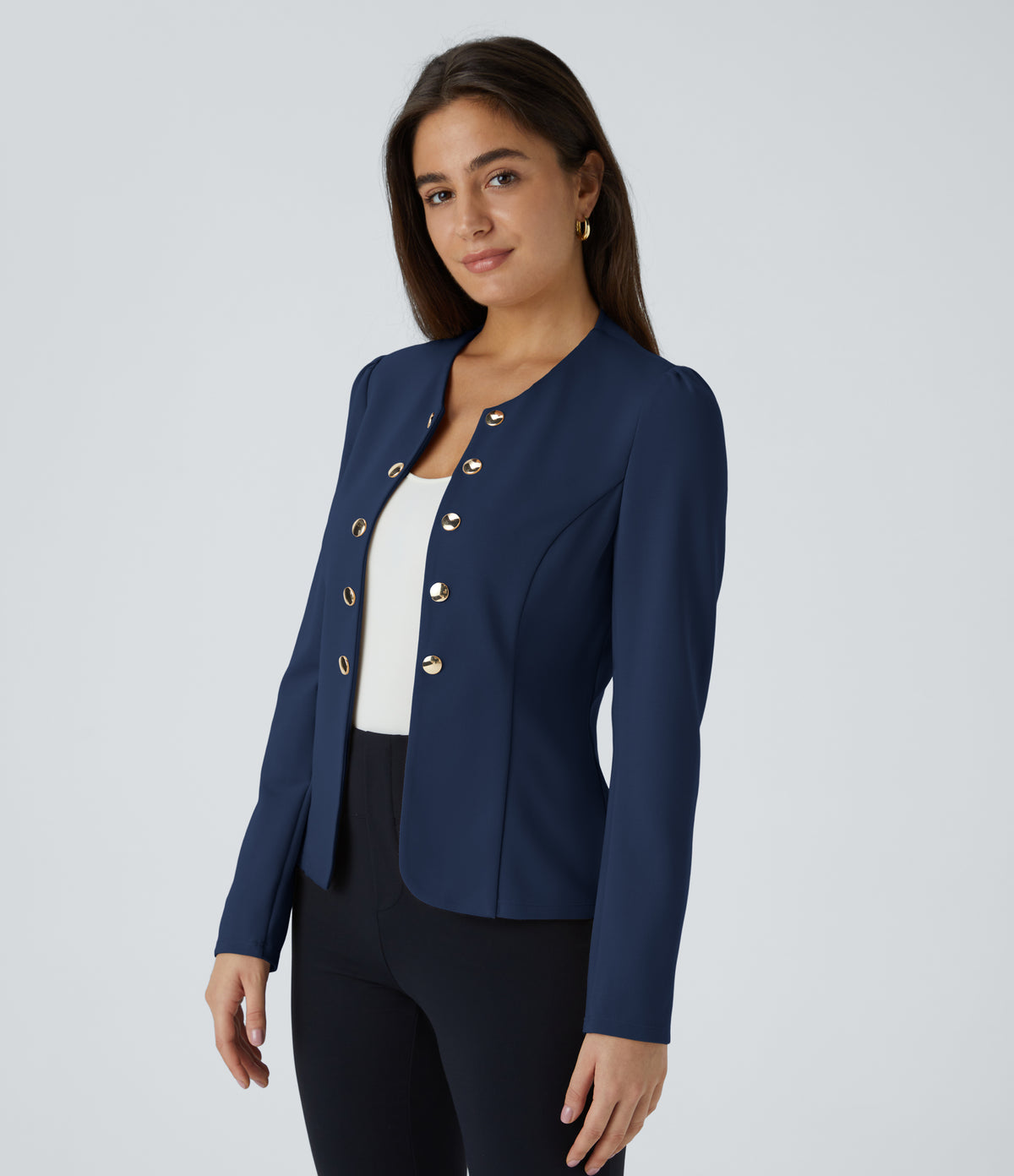 Faye Blazer — Assad Dark Blue