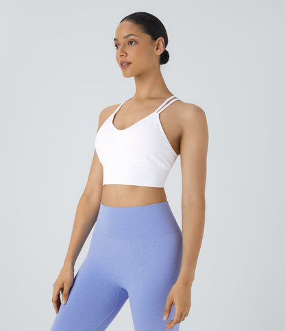 Poise Sports Bra — Frost Gray