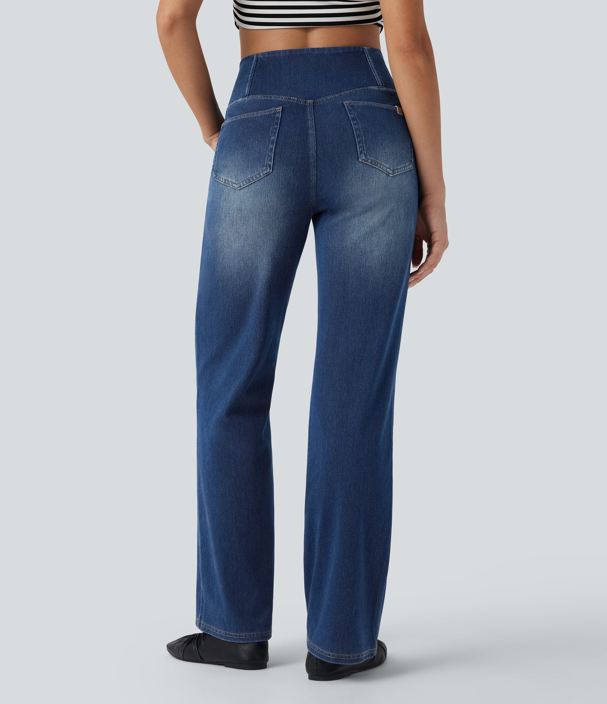 Elina Jeans — Estate Blue Denim