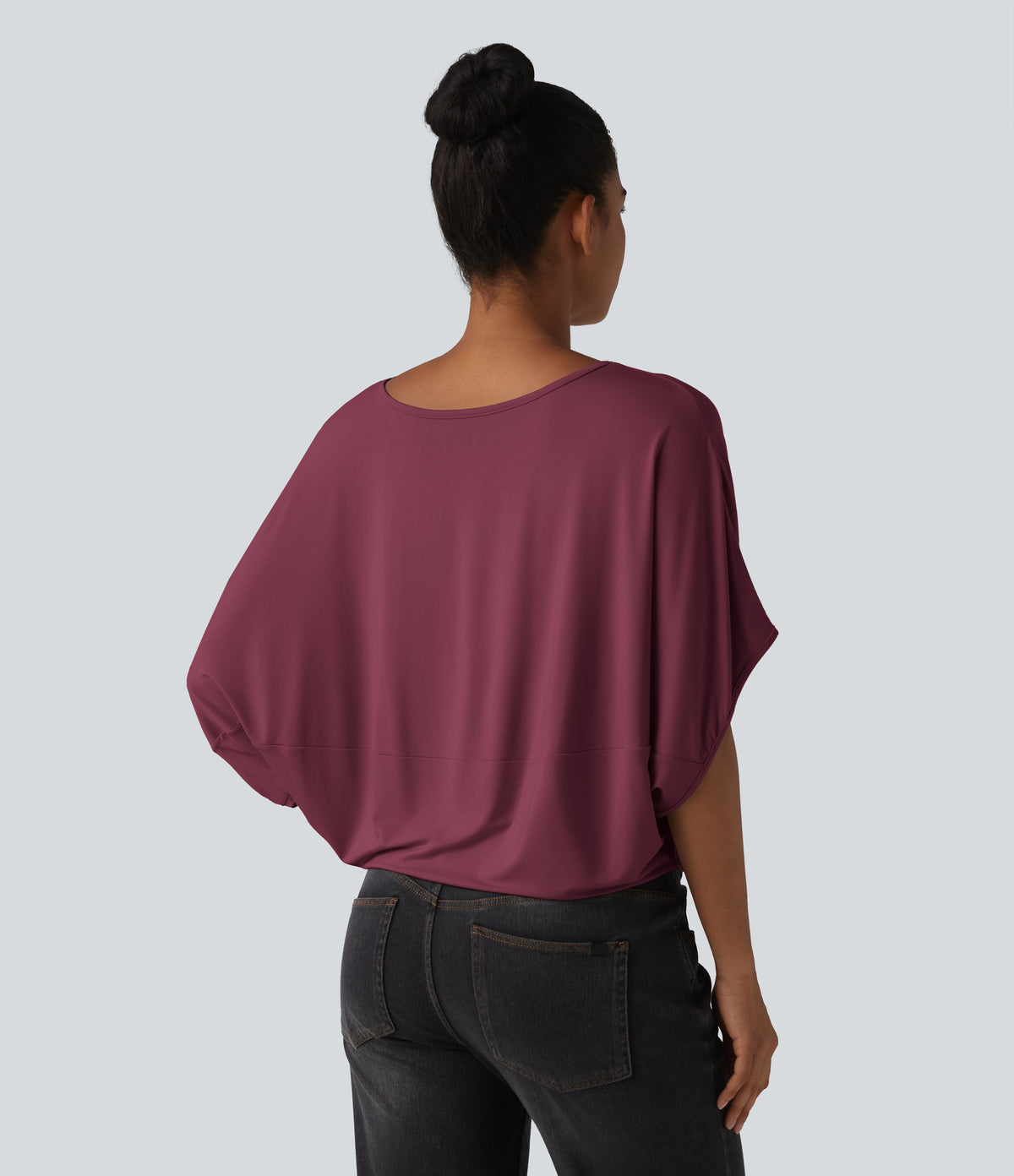 Indira Top — Ruby Wine