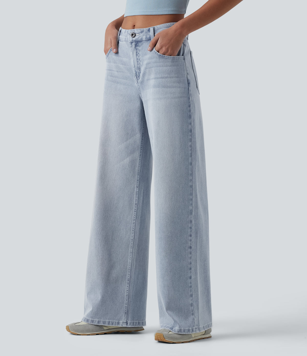 Lacey Jeans — Light Azure Denim