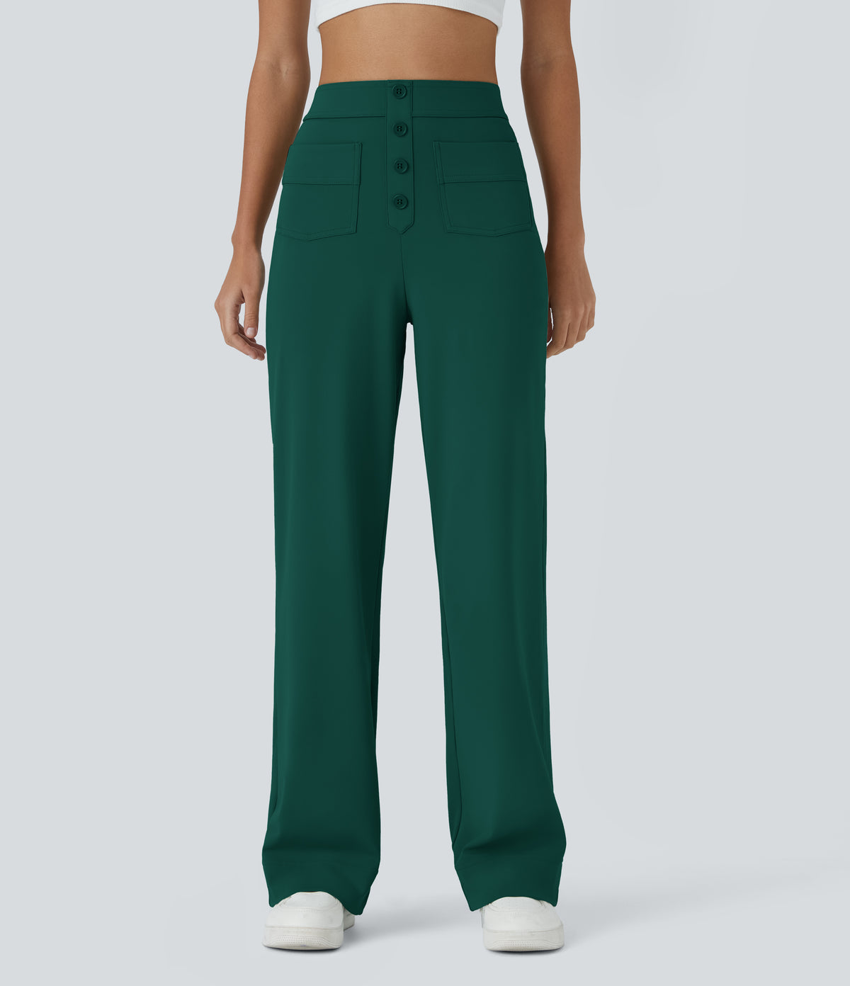 Isolde Pants — Rain Forest