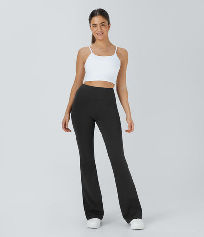 Willow Flare Legging — Midnight Blue