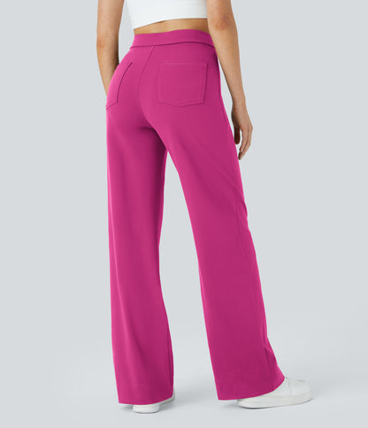 Isolde Pants — Raspberry Rose