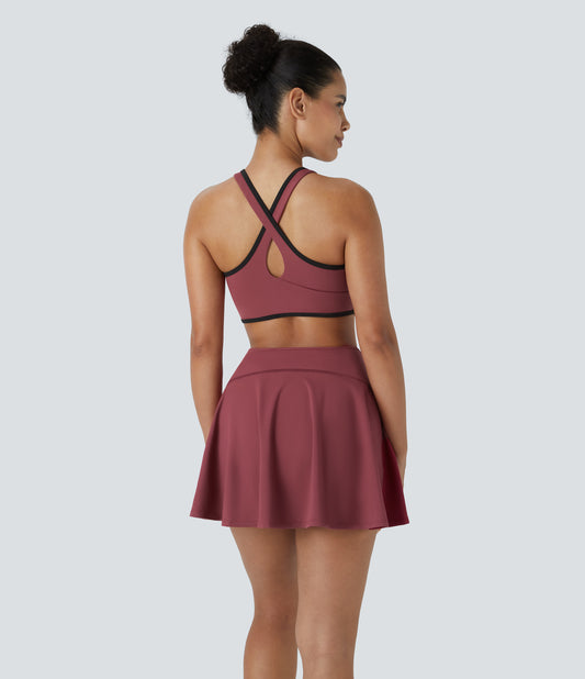 Orla Dress — Cordovan