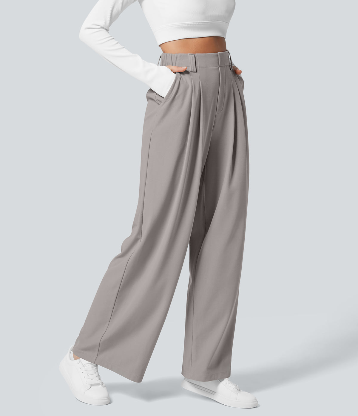 Aurora Pants — Mink Ash