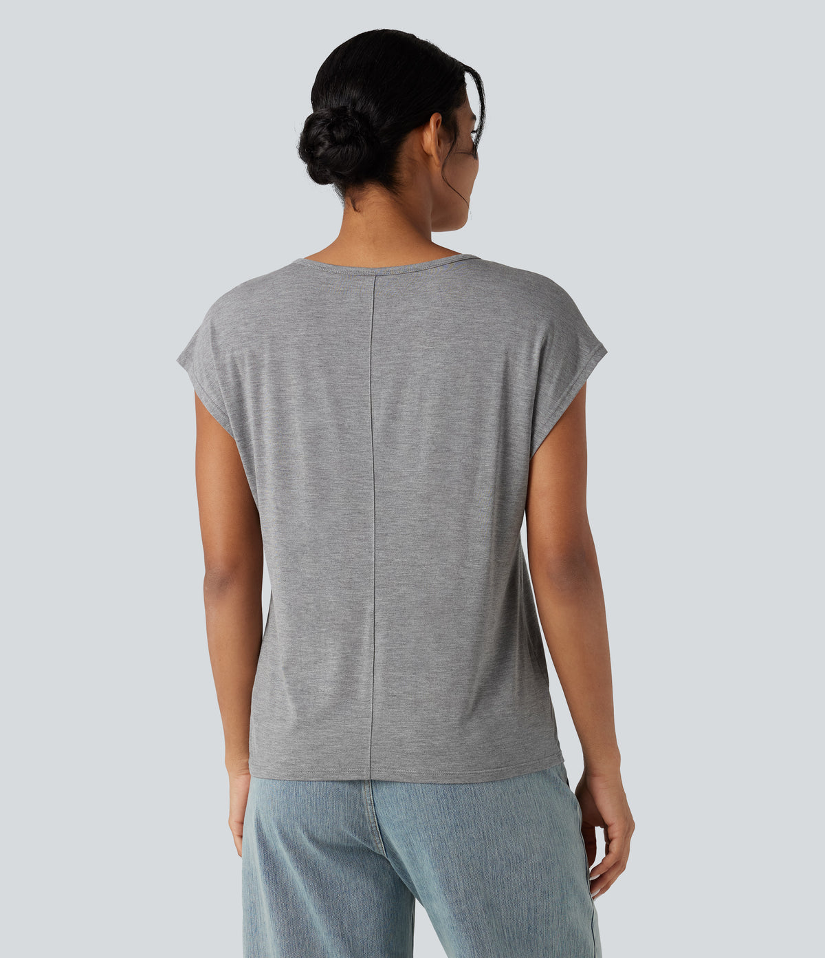 Oona T-Shirt — Fog Gray